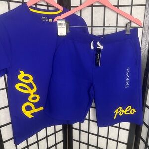 Polo Ralph Lauren Blue and Yellow Set